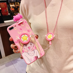 Sailor Moon Pretty Warrior Bracket Phone Case V3
