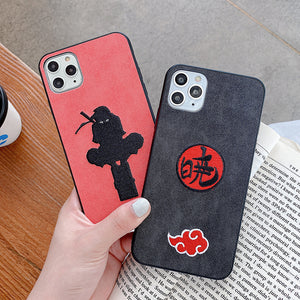 Naruto Embroidery Phone Case