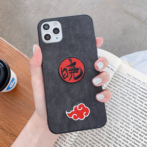 Naruto Embroidery Phone Case
