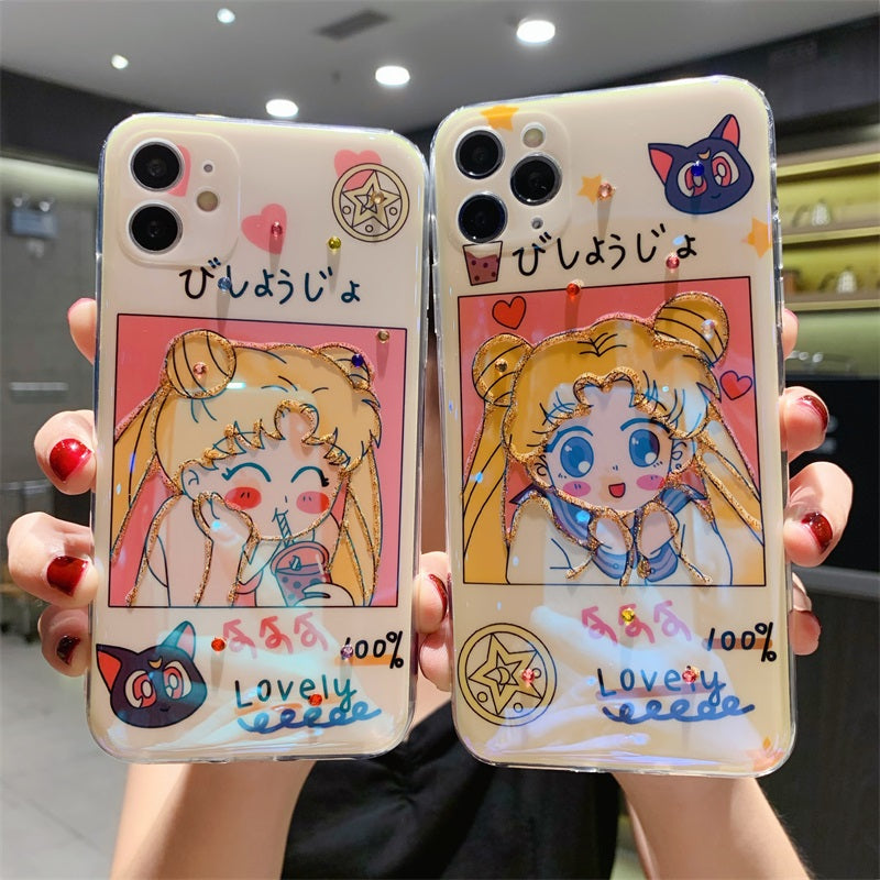 Sailor Moon Luna Cat Phone Case