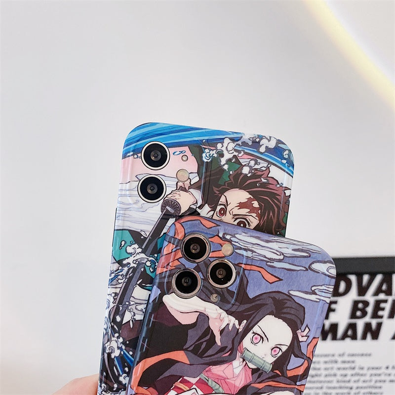 Demon Slayer Tanjiro Nezuko Phone Case V3