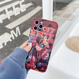 Naruto Uzumaki Sasuke Uchiha Phone Case V2